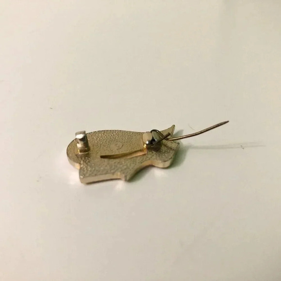 Vintage Squirrel Brooch Pin 1  Inch Tall - Picture 7 of 10